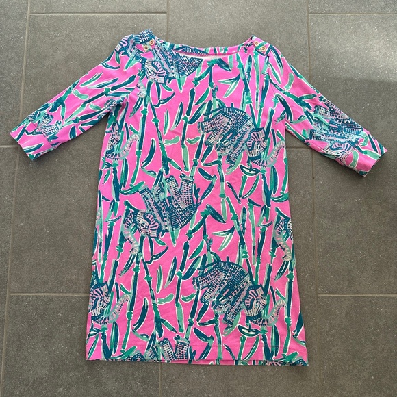 Girls 3/4 Sleeve Tunic Dress